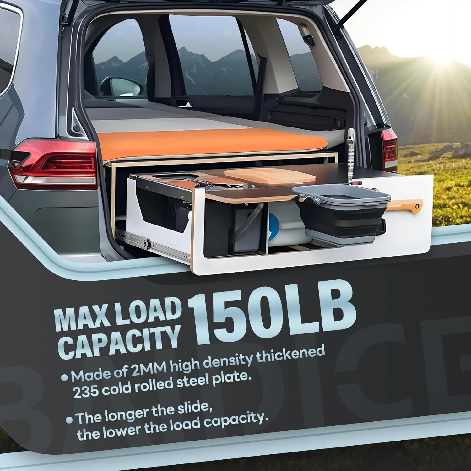 1 Pair Heavy Duty Drawer Slides 12 14 16 18 20 22 24 26 28 30 32 34 36 38 40 Inch 150 lb Load Capacity Side Mount Full Extension Ball Bearing Rail Runner（Without Lock,28 inch）