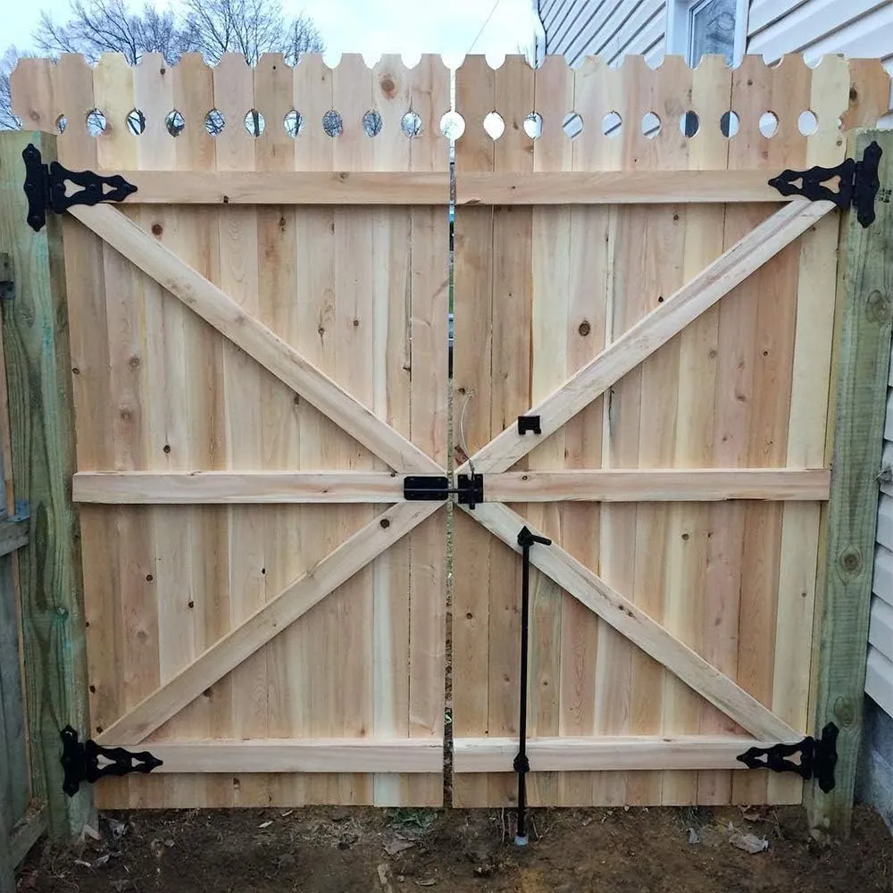 18" Cane Bolt Drop Rod Heavy Duty Gate Hardware Black Solid Steel Gate Ground Latch for Wood PVC Vinyl Metal Gates Fences Doors, Holding Gate to The Ground (2 Pack）