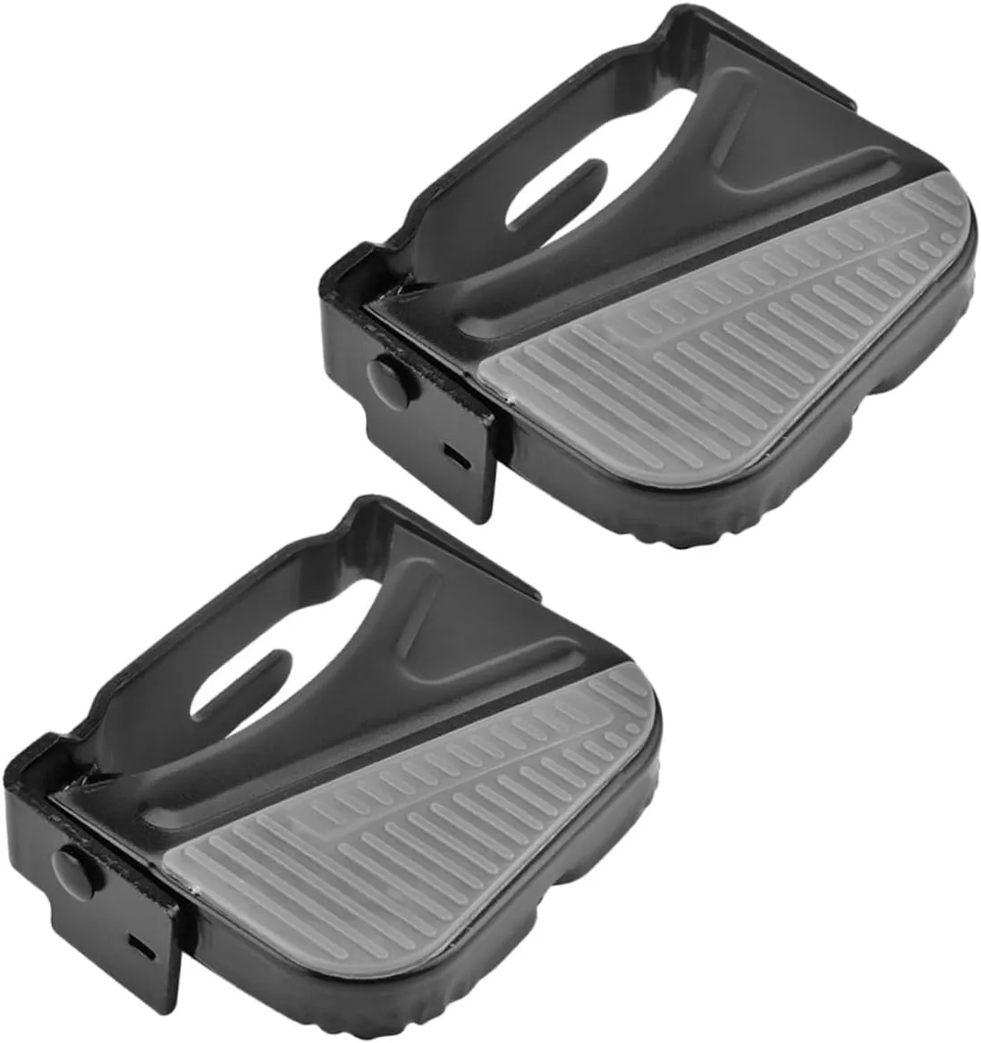 2 Pairs Bicycle Pedals Safety Rear Pedal Motorcycle Footrests Pedals Motorbike Foot Pegs Bicycle Foot Pegs Flat Pedals Mountain Safety Rear Seat Pedal Motorcycle Road Pegs Steel