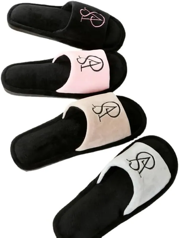 2024 New Retro Cotton Slippers Couple Home Floor Cotton Slippers Women&Men Warm Slippers Fashion Open-Toe Slippers