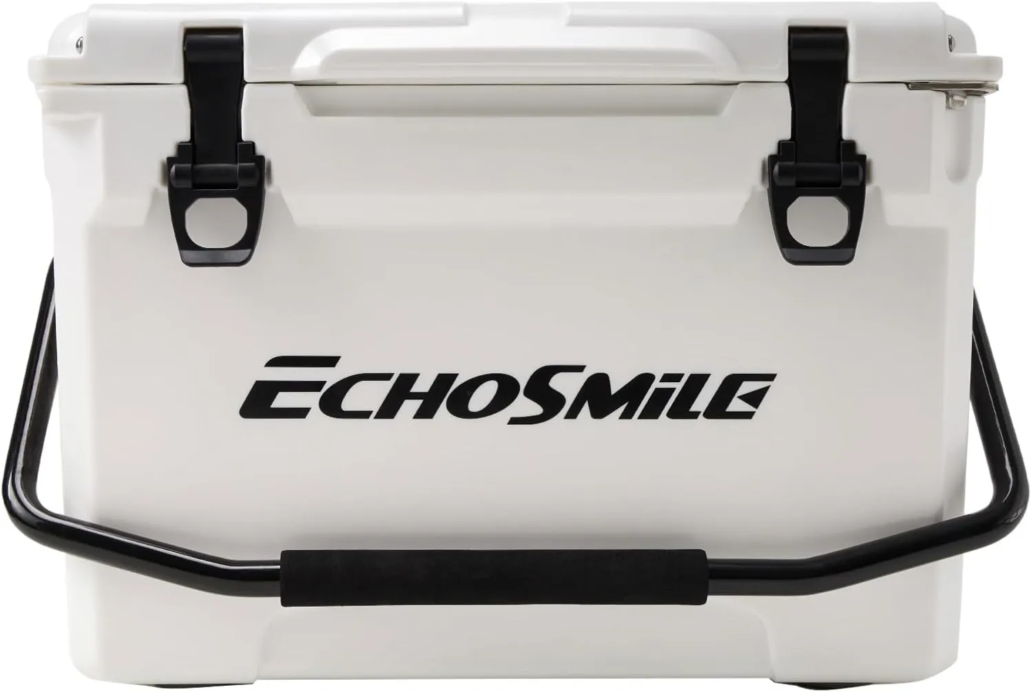 25Qt New White Rotomolded Cooler: 5-Day Ice Retention, Portable, Rugged, and UV Resistant