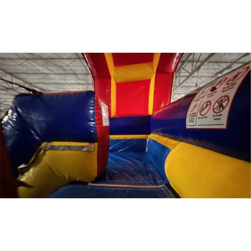 26'H Screamer Water Slide with Slip n Splash