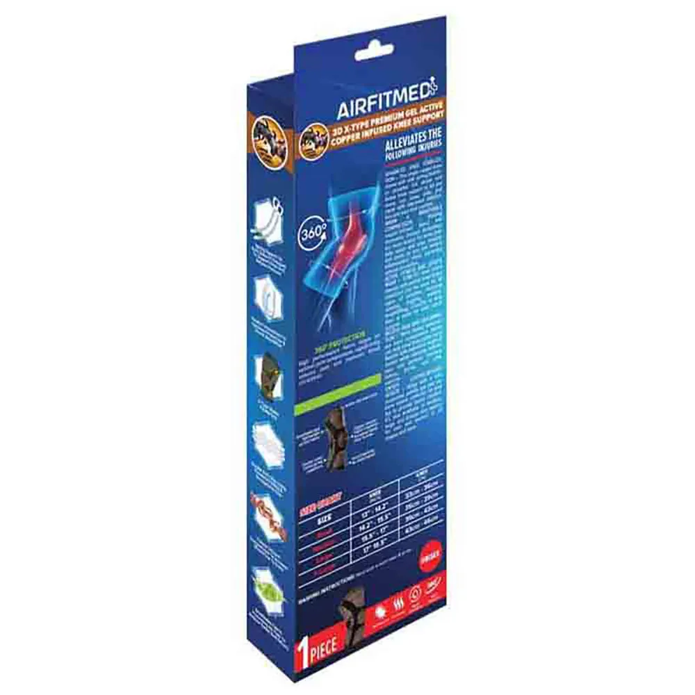 AirFit Medi - Knee Gel Active Pressure Sleeve (Copper Infused)