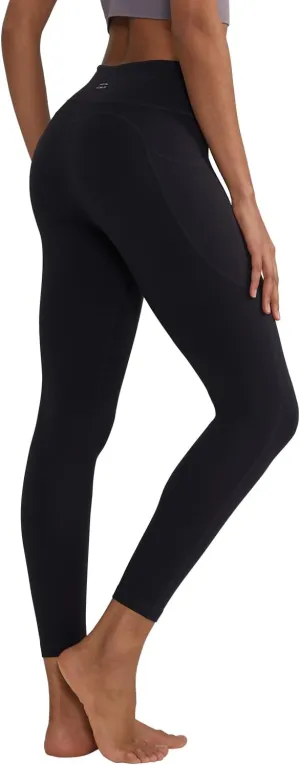ALONG FIT High Waisted Leggings with Pockets, Tummy Control Workout Leggings for Women 25’’ Soft Yoga Pants Gym Sport Lounge