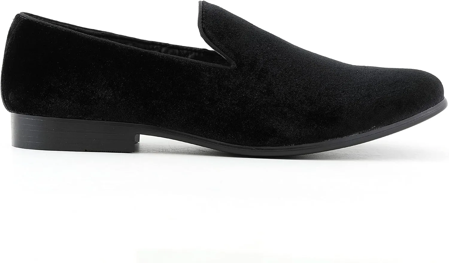 Amali Fishman Men’s Dress Shoes Plush Velvet with a Quilted Design Slip-on Driver Shoes for Men Velvet Loafers The Original Smoking Men Tuxedo Slipper Shoes