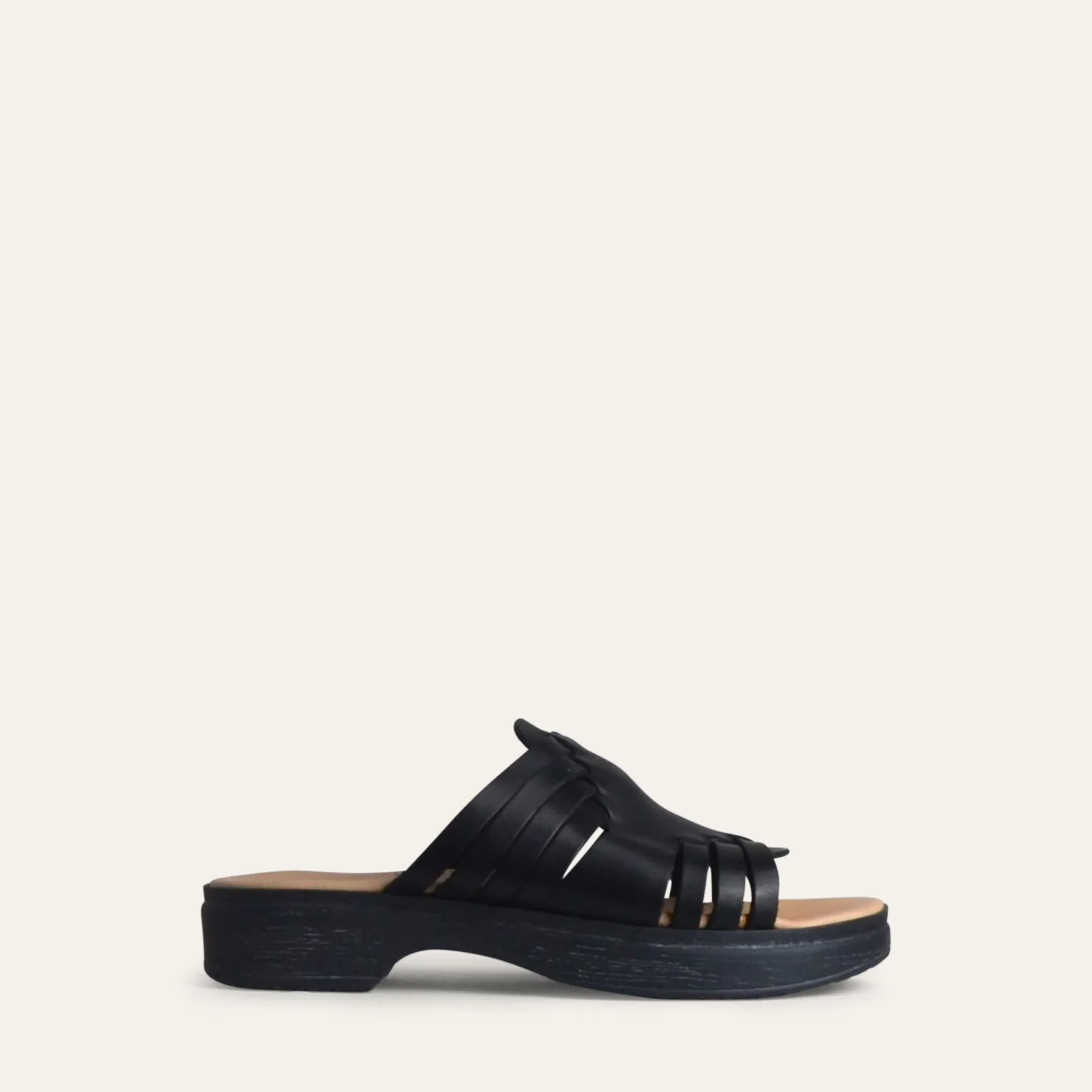 Andrea Black Mule Clog