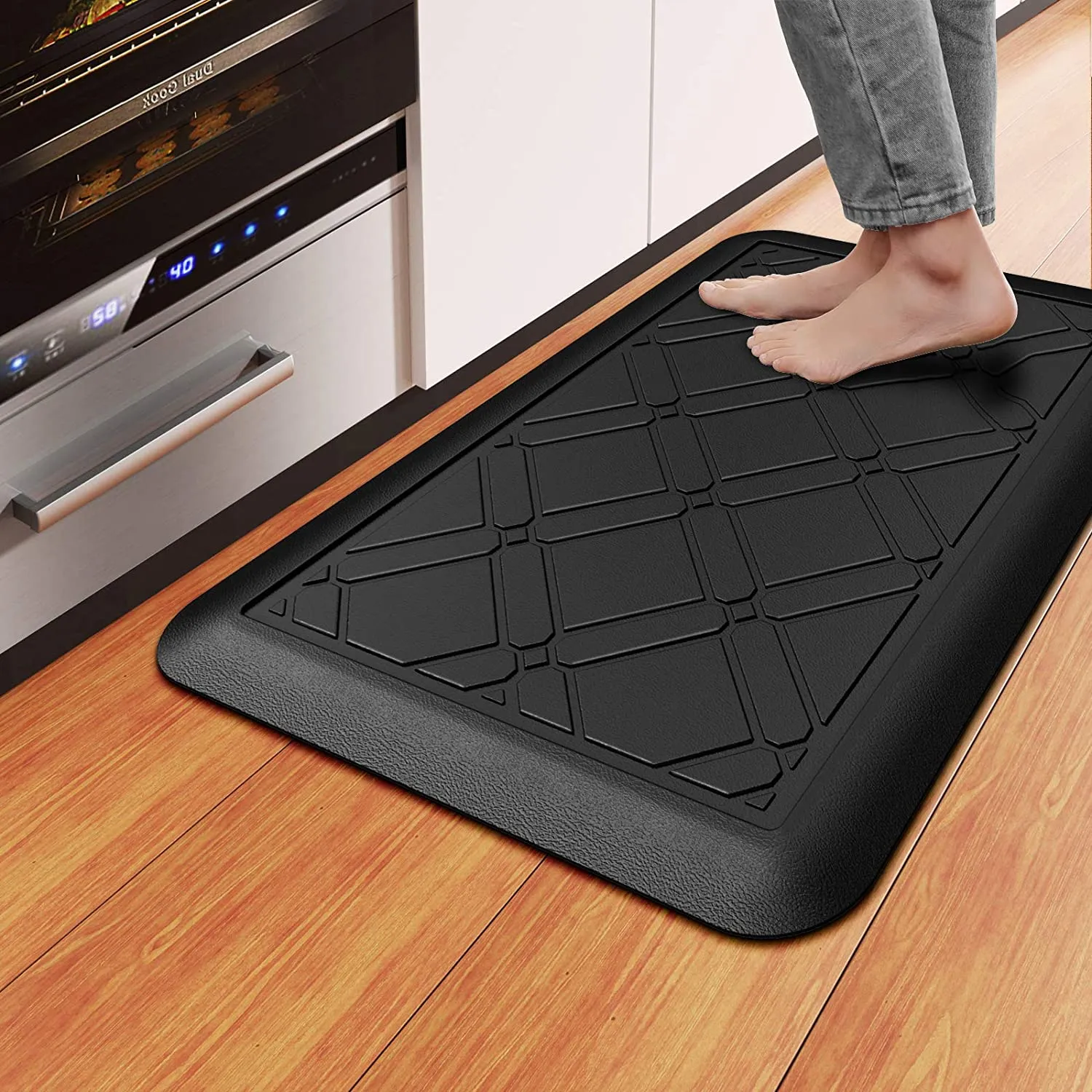 Anti Fatigue Mat Comfort Mat, Ergonomically Engineered, Waterproof Non Slip 20x30x3/4-Inch