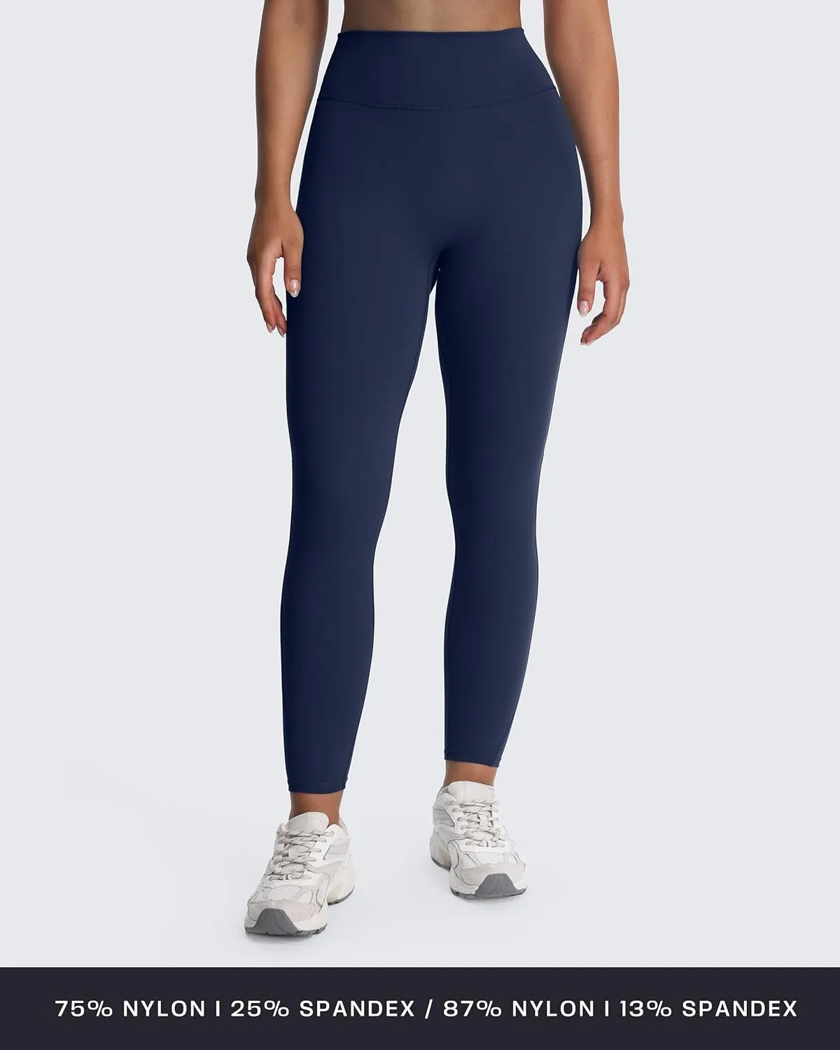 Aoxjox High Waisted Workout Leggings for Women Trinity Yoga Pants 26.5"