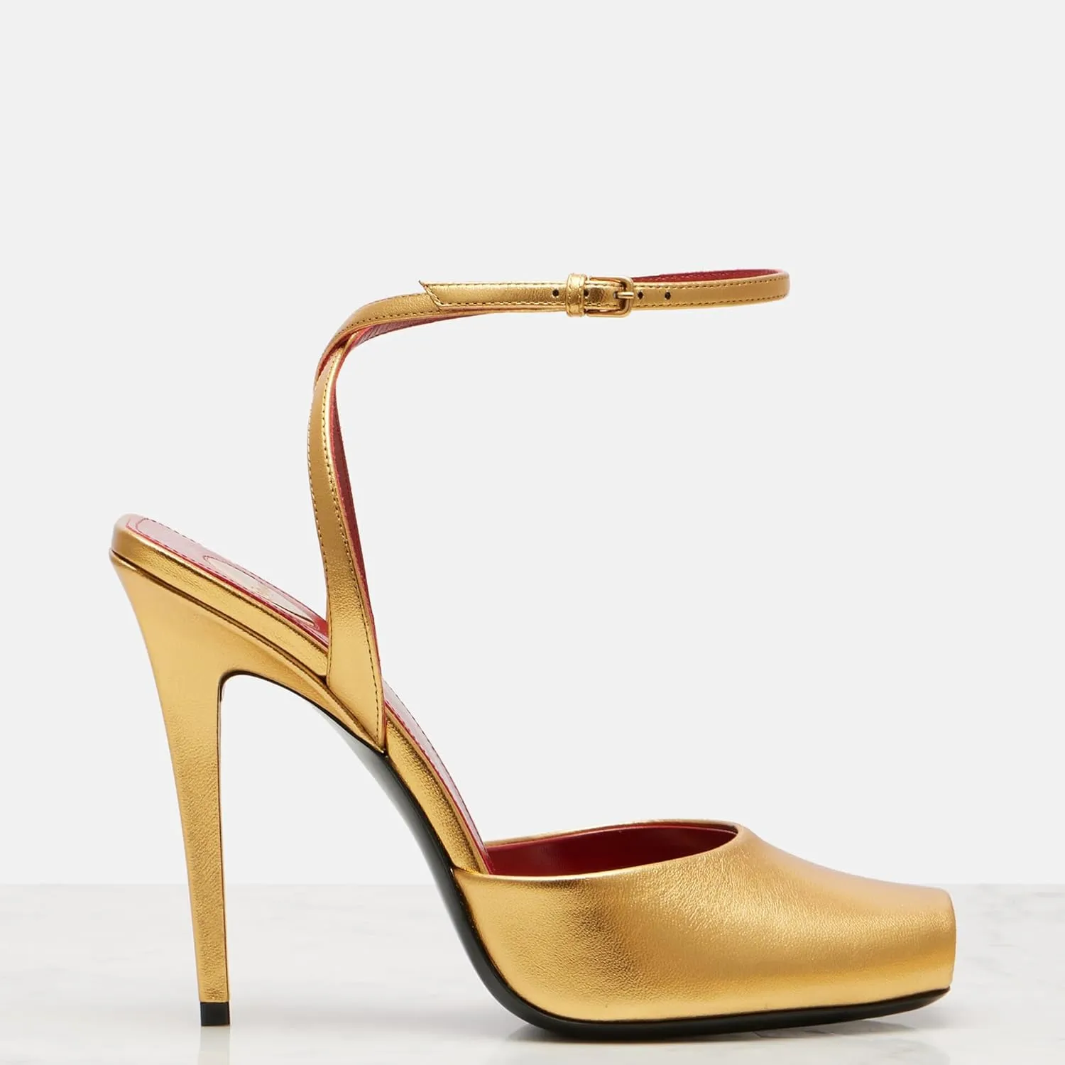 Arqa Stiletto High Heel Sandals for Women Covered Adjustable Ankle Strap Peep Toe Sandal Office Party Dressy Pumps Sexy Elegant Wedding Open Toe Shoes