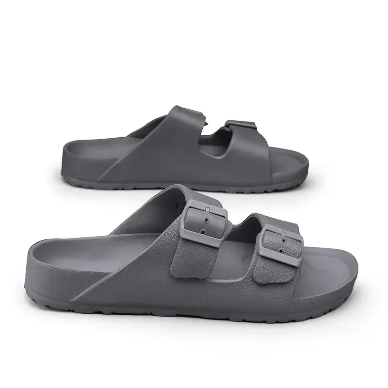 Asher - Lightweight Men's Slippers with Adjustable Fit and Anti-Slip Sole for Ultimate Comfort