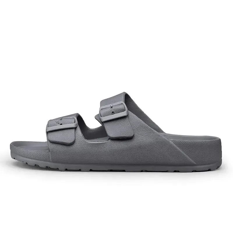 Asher - Lightweight Men's Slippers with Adjustable Fit and Anti-Slip Sole for Ultimate Comfort