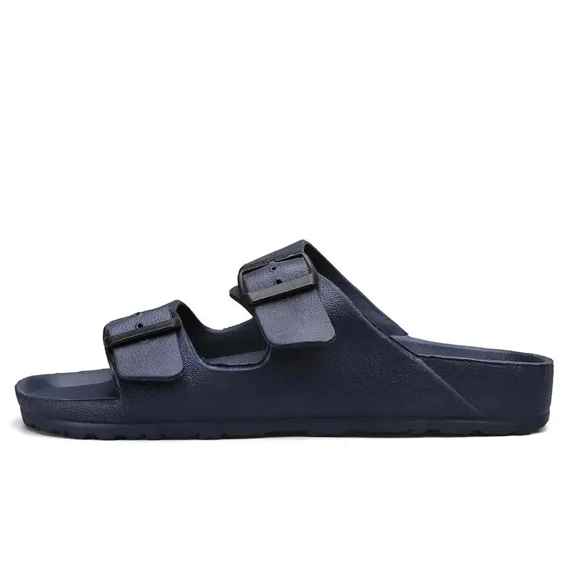 Asher - Lightweight Men's Slippers with Adjustable Fit and Anti-Slip Sole for Ultimate Comfort