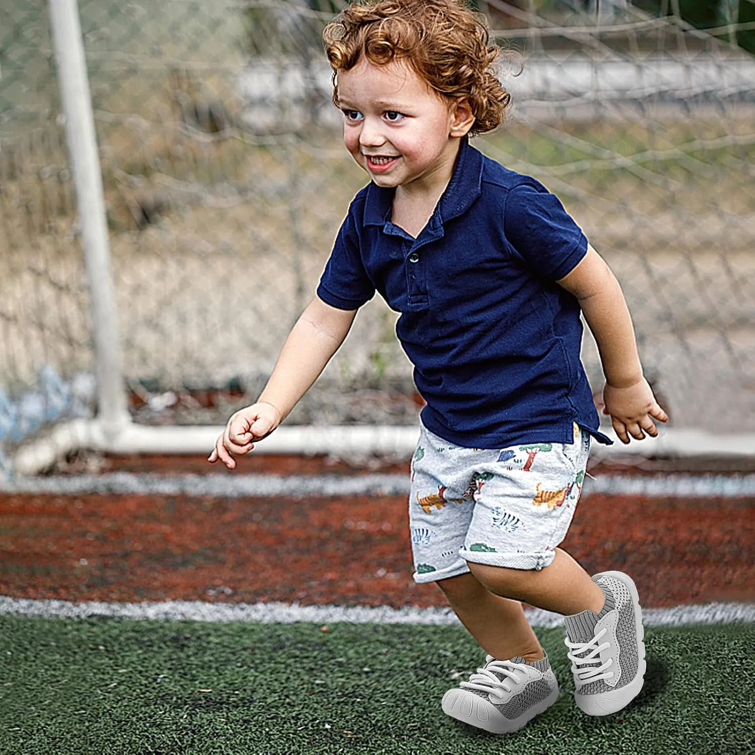 Baby Walking Shoes Toddler Girl Boy Soft Sole Breathable Cotton Canvas Shoes Infant Lightweight Non-Slip Safer Slip-on First Walkers Shoes Casual Tennis Wide Sneakers Rubber Soles Running Outdoor