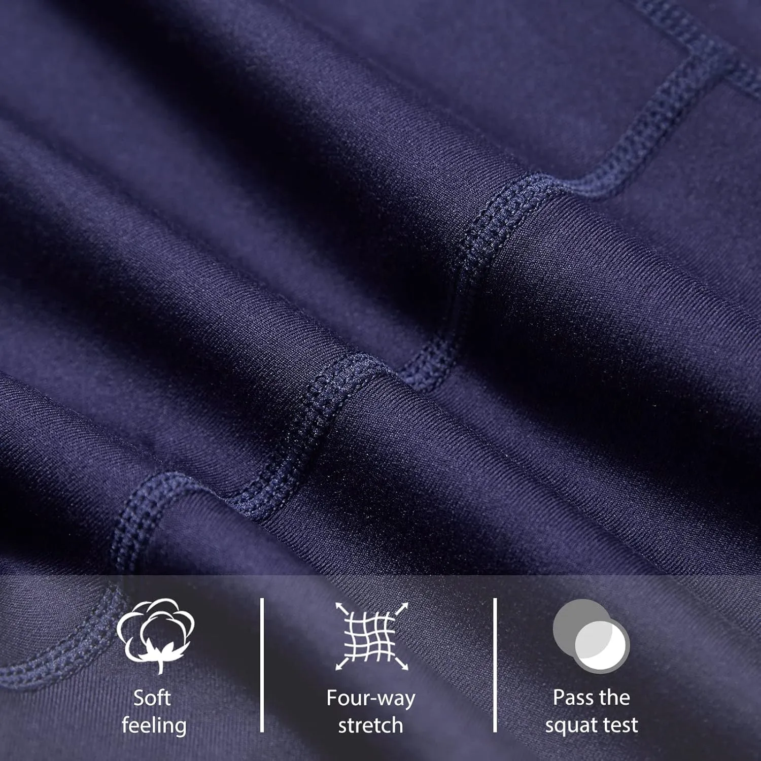 baleaf Women's 10"/ 12" Long Biker Yoga Compression Shorts High Waist Knee Length Spandex Workout Shorts with Pockets Soft