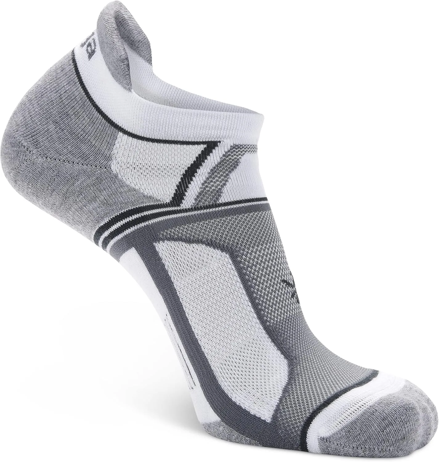 Balega Unisex Adult Hidden Contour Upcycled Impact Resistance/Cushioning Performance No Show Athletic Running Socks (1 Pair)