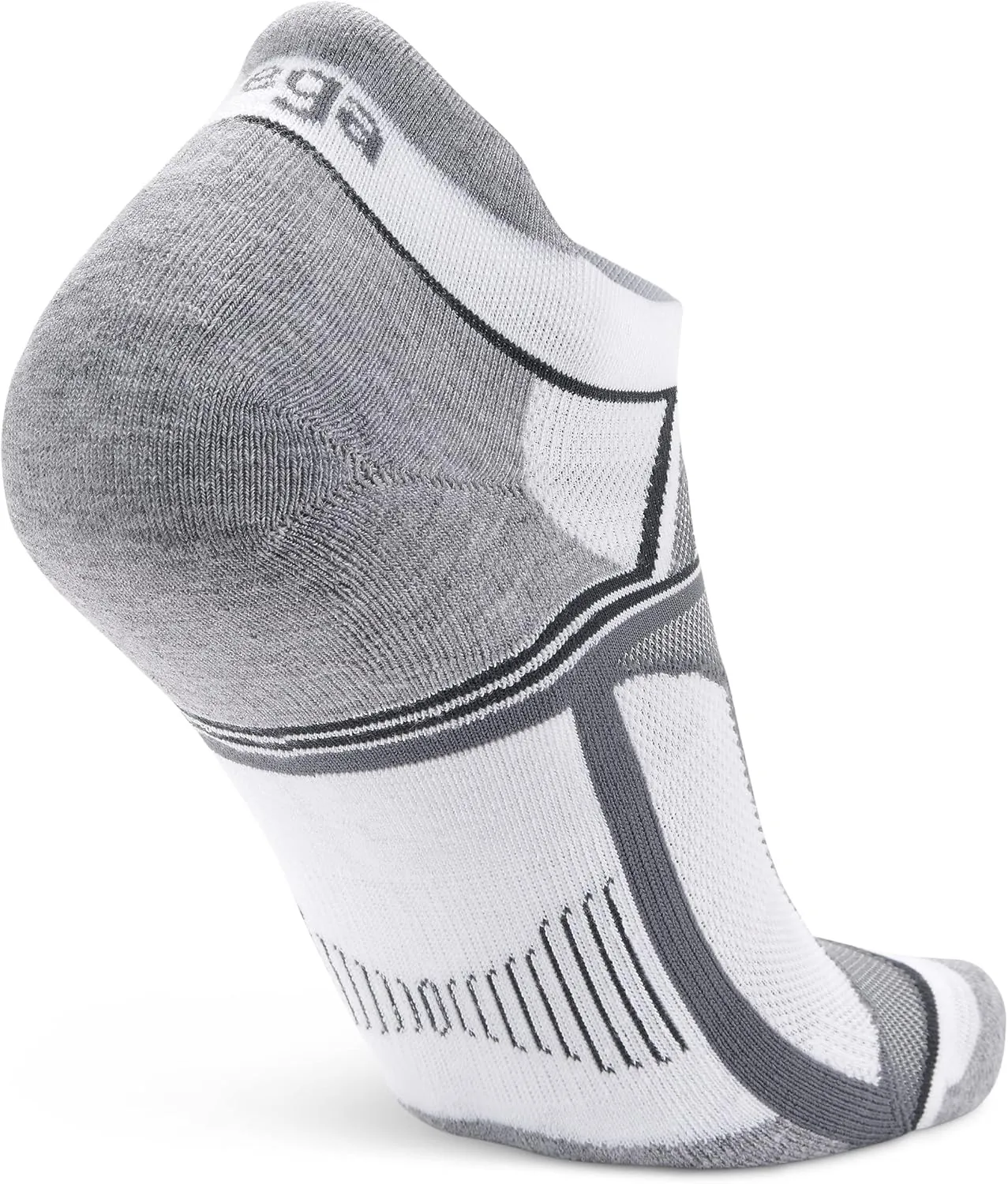 Balega Unisex Adult Hidden Contour Upcycled Impact Resistance/Cushioning Performance No Show Athletic Running Socks (1 Pair)