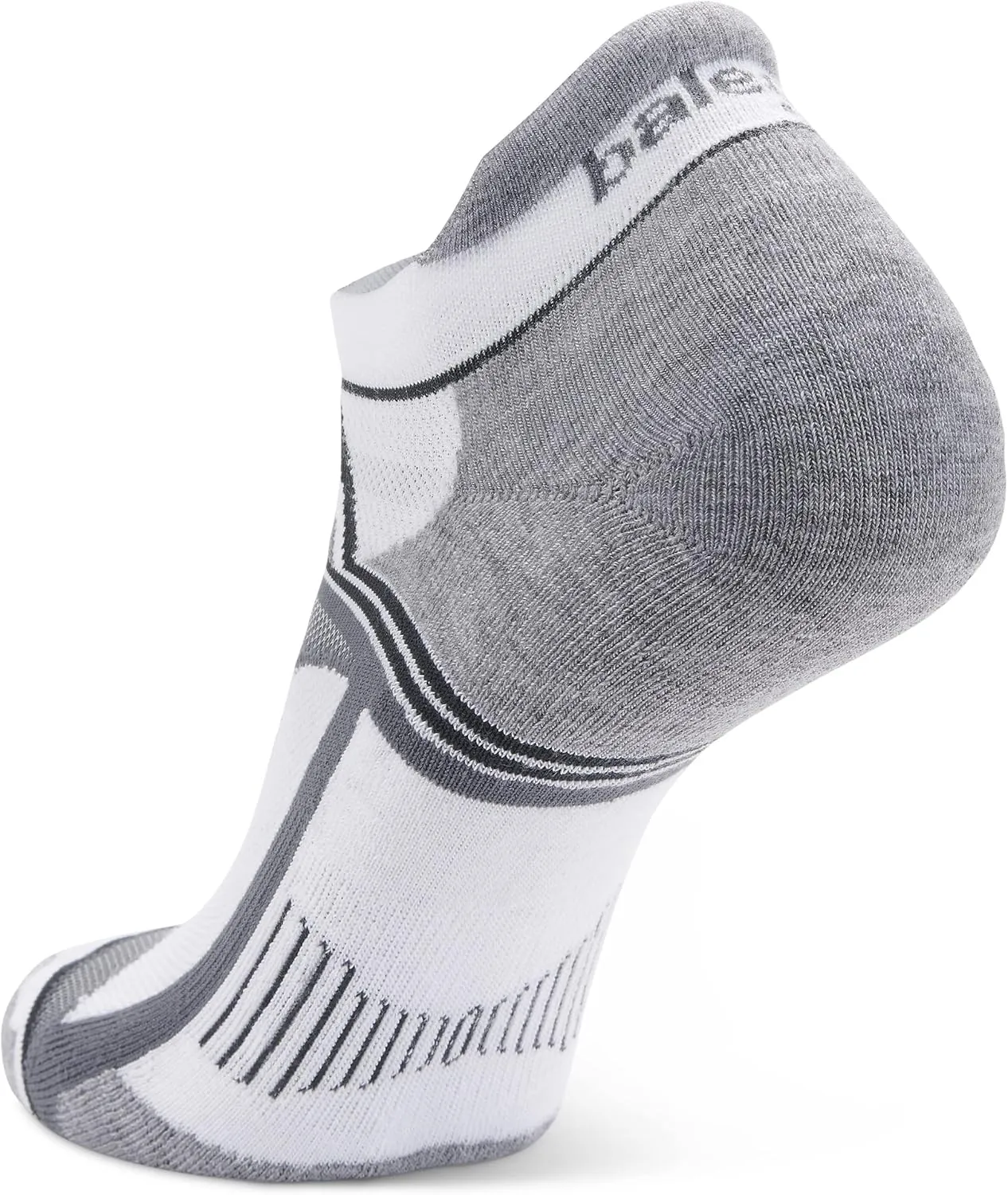 Balega Unisex Adult Hidden Contour Upcycled Impact Resistance/Cushioning Performance No Show Athletic Running Socks (1 Pair)