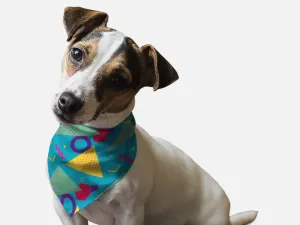 Bandoggies Dog Bandana - 1980's Retro Style