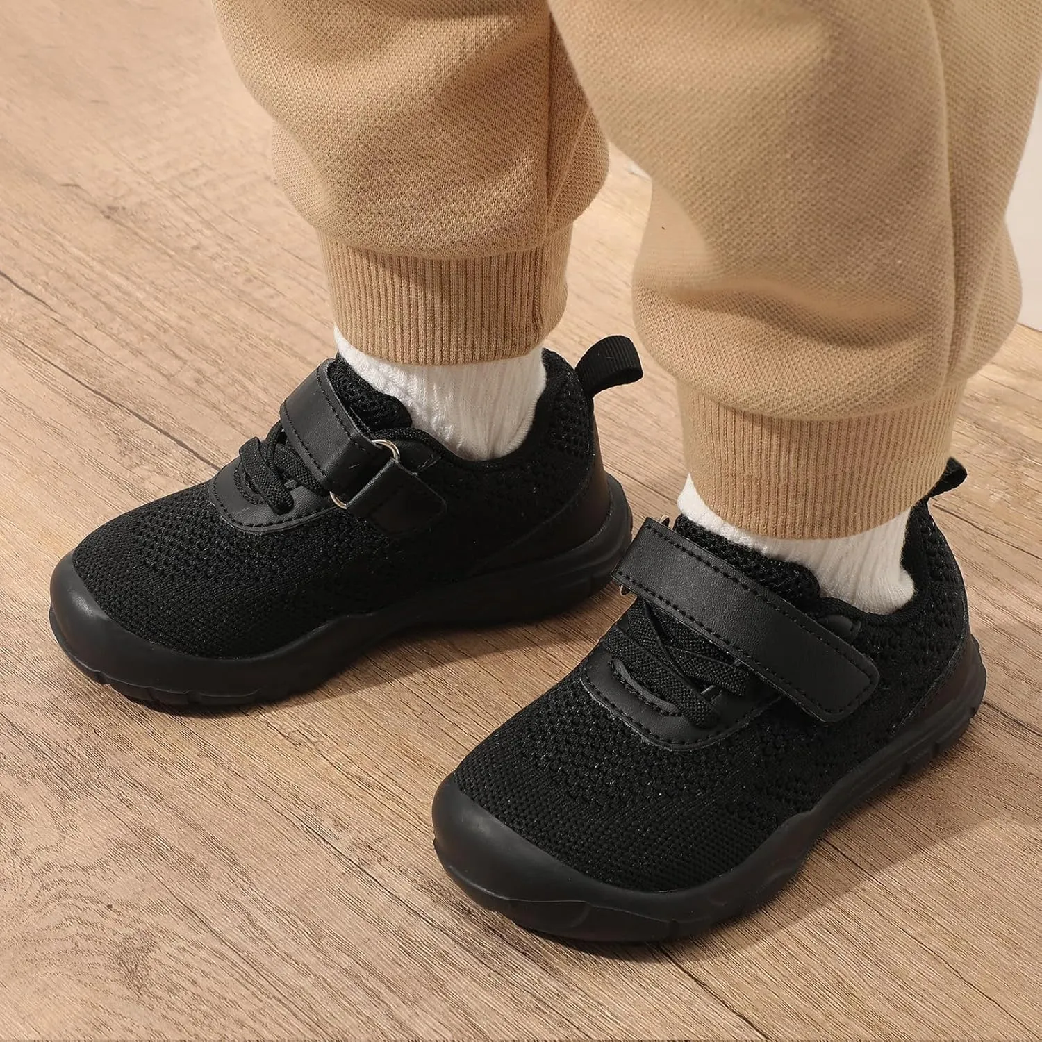BARERUN Toddler Shoes Boys Girls Barefoot Shoes Kids Breathable Sneakers School Tennis Shoes Slip on Running Shoes Infant Toddler Walking Shoes