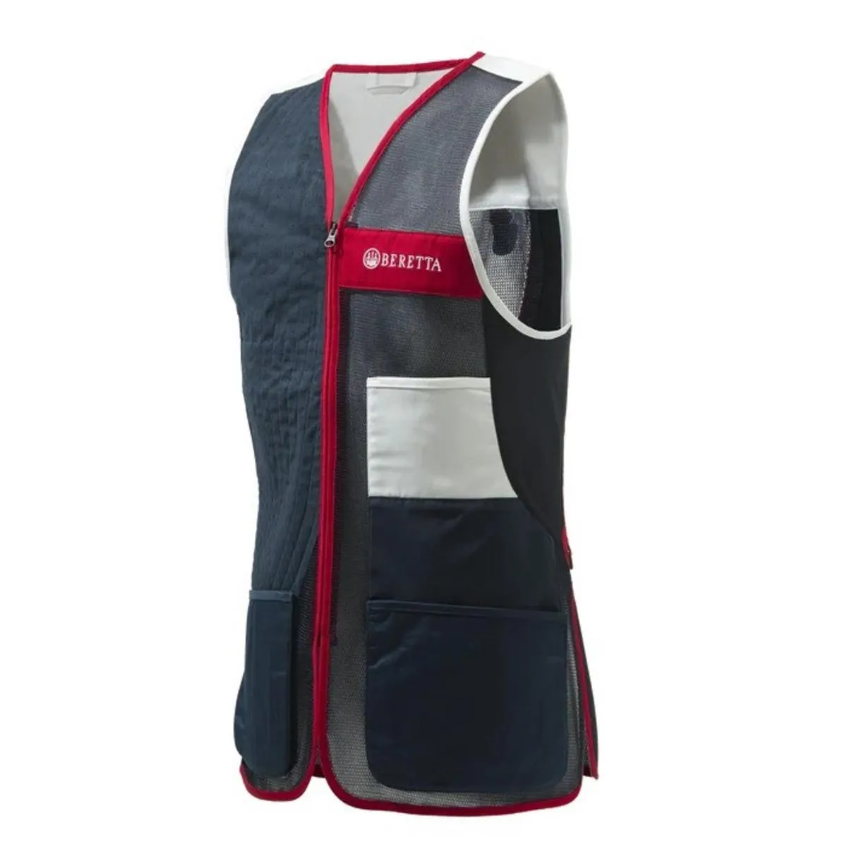 Beretta UNIFORM PRO SKEET VEST DX UNI Blue Beretta & White