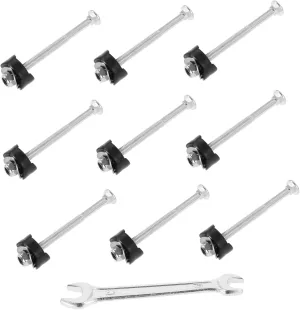 BESPORTBLE Trampoline Screws Replacement Kit Professional Fixing Screws for Trampoline Secure Anchor Bolts Set