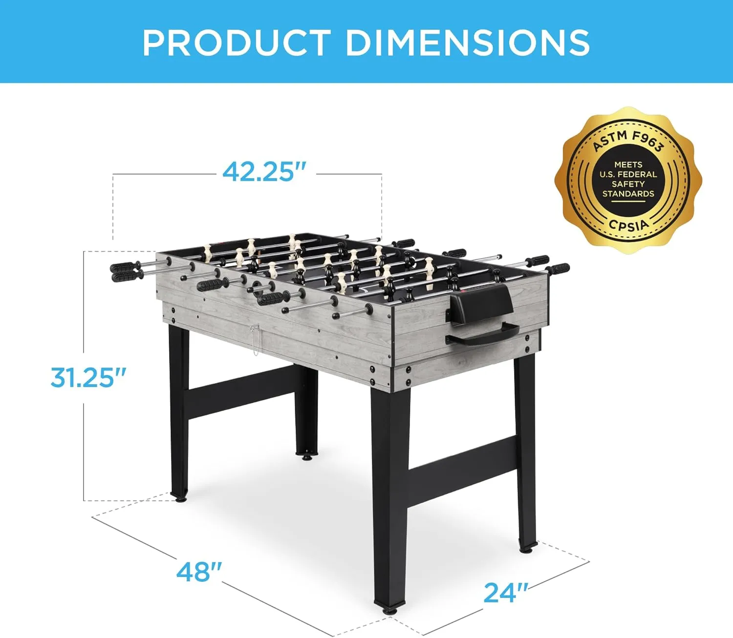 Best Choice Products 2x4ft 10-in-1 Combo Game Table Set for Home, Game Room, Friends & Family w/Hockey, Foosball, Pool, Shuffleboard, Ping Pong, Chess, Checkers, Bowling, and Backgammon