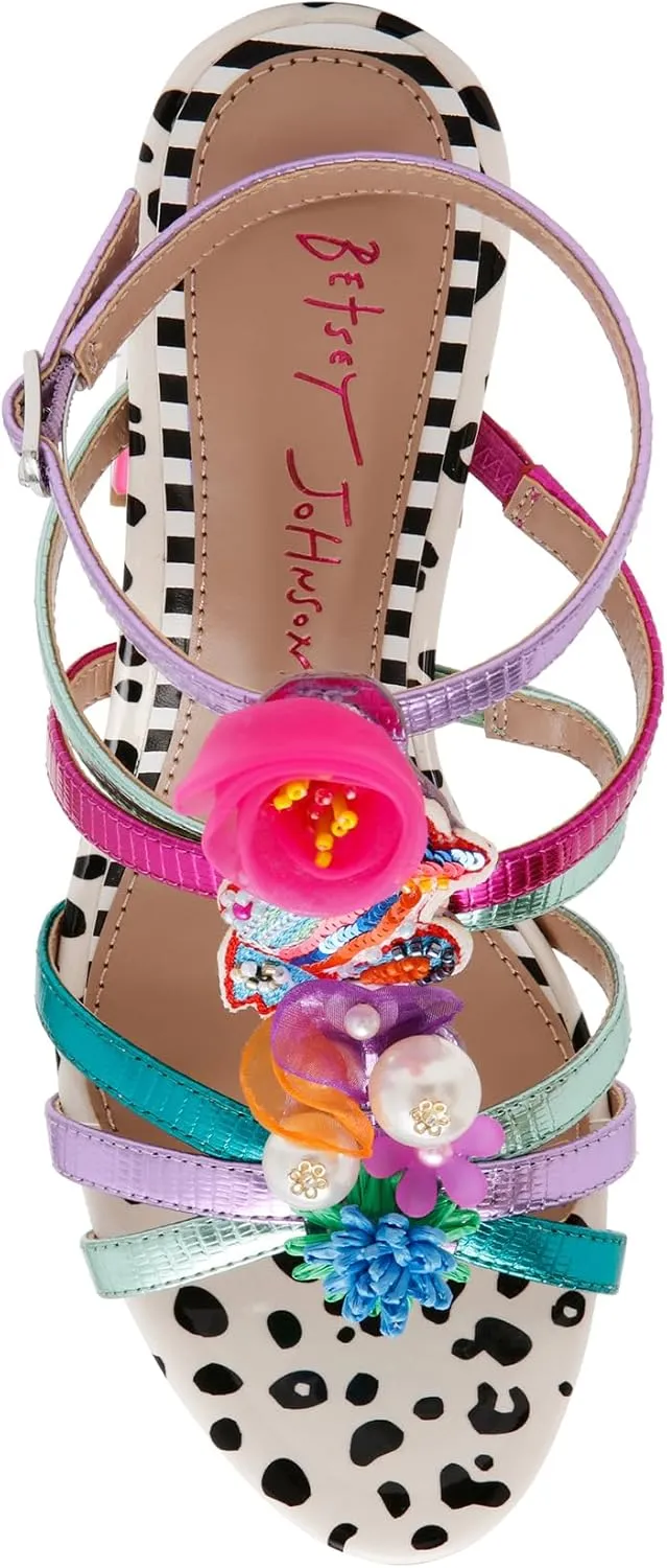 Betsey Johnson Women's Azallia Heeled Sandal