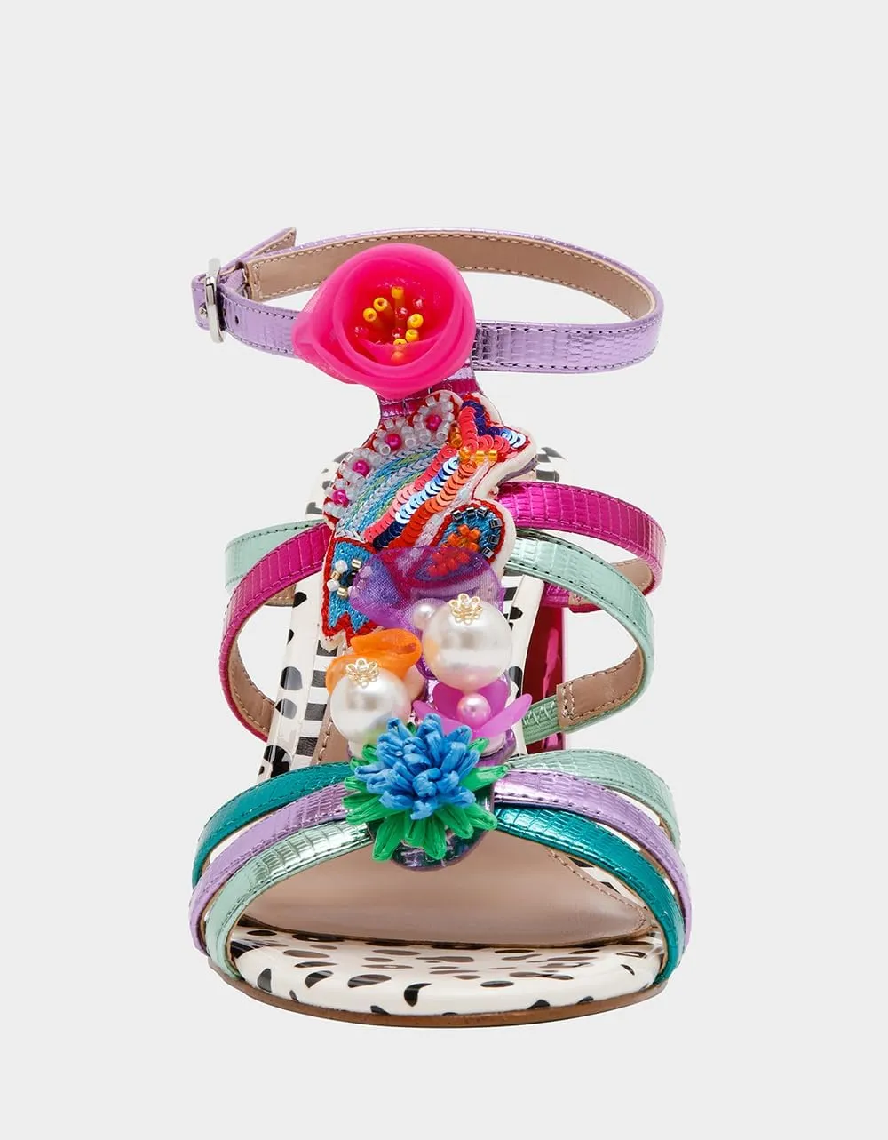 Betsey Johnson Women's Azallia Heeled Sandal
