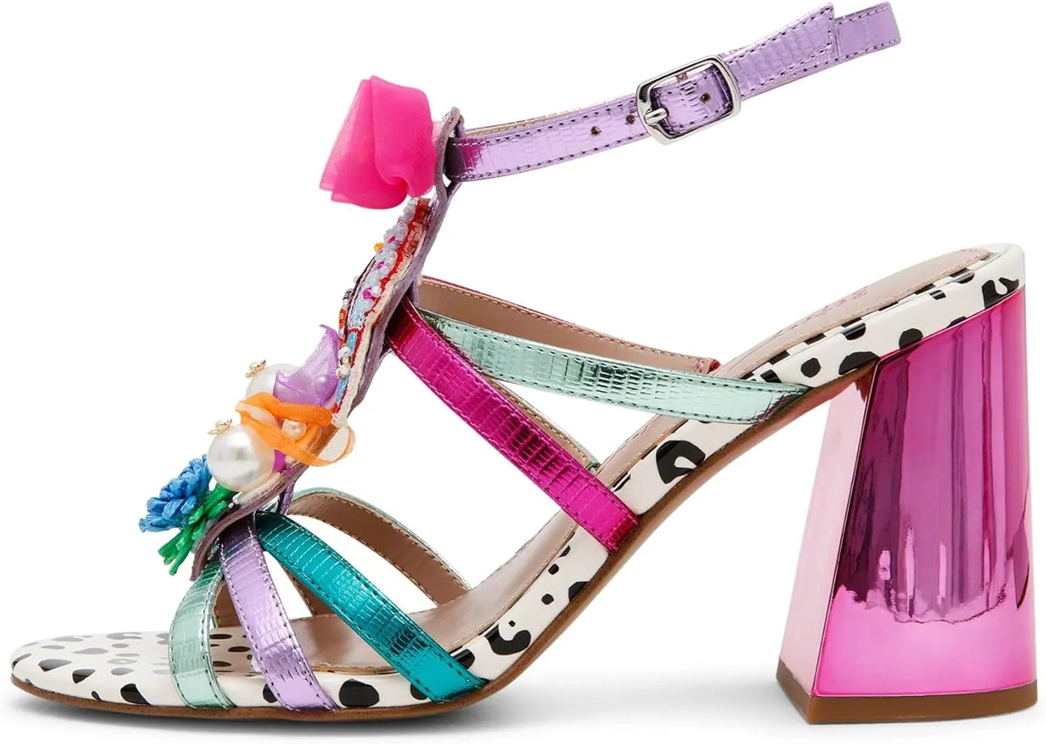 Betsey Johnson Women's Azallia Heeled Sandal