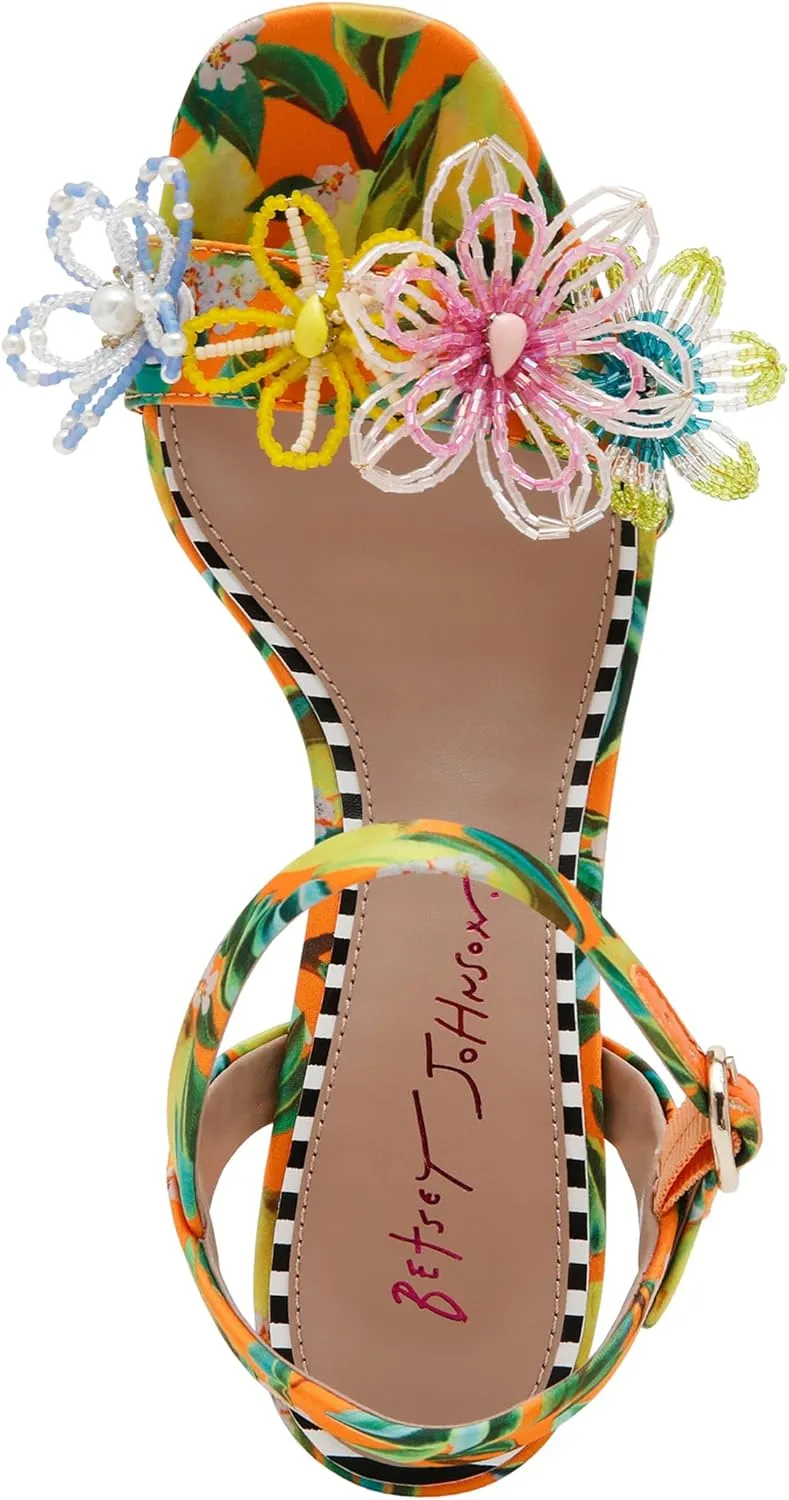 Betsey Johnson Women's Cinthia Heeled Sandal