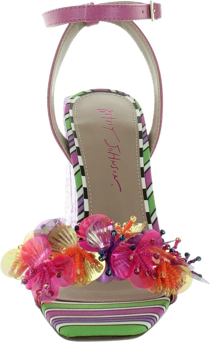 Betsey Johnson Women's Quinta Heeled Sandal