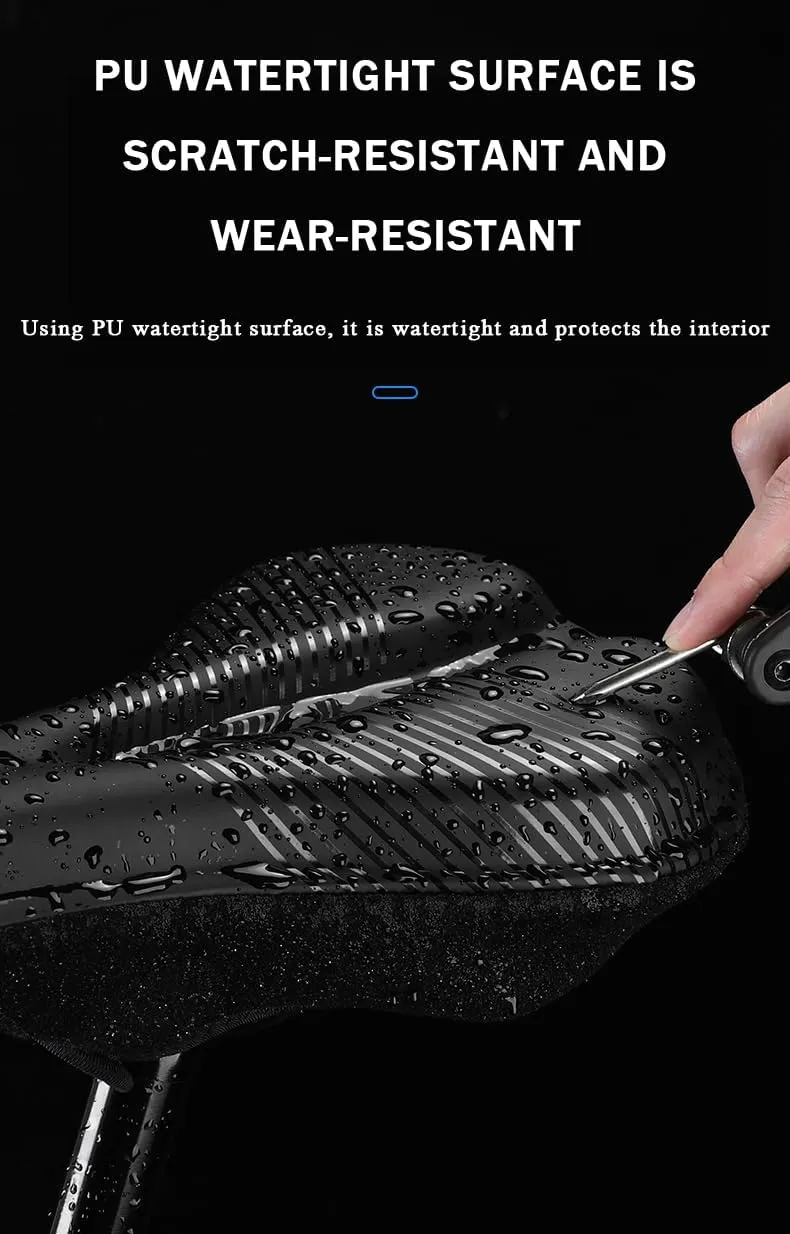 Bike Seat Cushion for Giant NRS OCR OCR 1 OCR 2 OCR 3 OCR 5 Omnium Pro 40 Propel, Memory Foam & Gel Padded Cover Bicycle Seat for Men Women Shock-Absorbing Comfort Bike Seat Pad,D