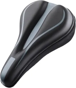 Bike Seat Cushion for Merida Big Nine XT Big Seven Big Trail Big Trail 500, Memory Foam & Gel Padded Cover Bicycle Seat for Men Women Shock-Absorbing Comfort Bike Seat Pad,A