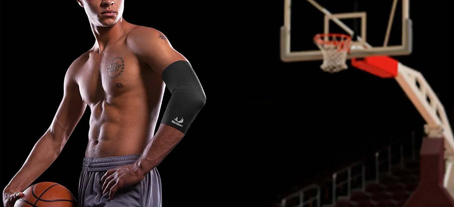 BioSkin Elbow Compression Sleeve For Tennis and Golfer's Elbow and Tendonitis, XL