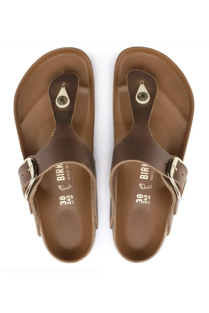 Birkenstock: Gizeh-Cognac