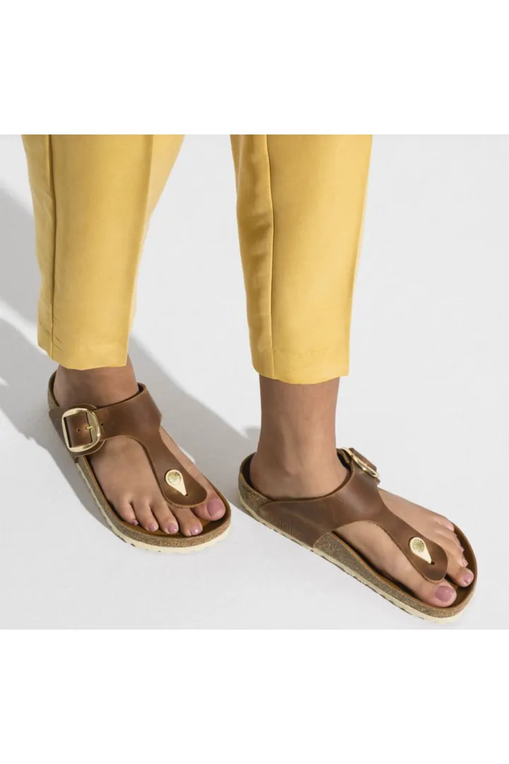 Birkenstock: Gizeh-Cognac