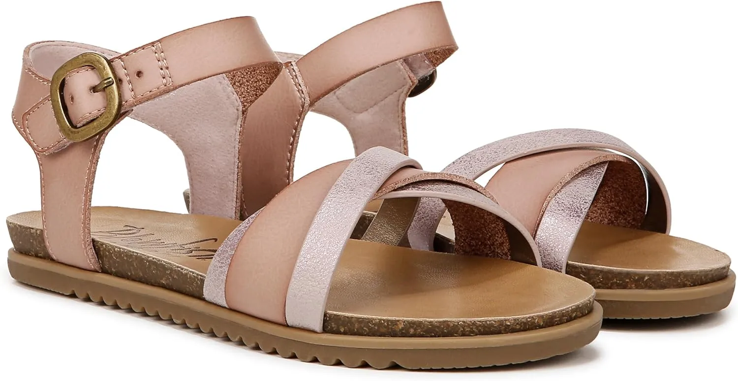 Blowfish Malibu Women's Monti Ankle Strap Sandals Flat