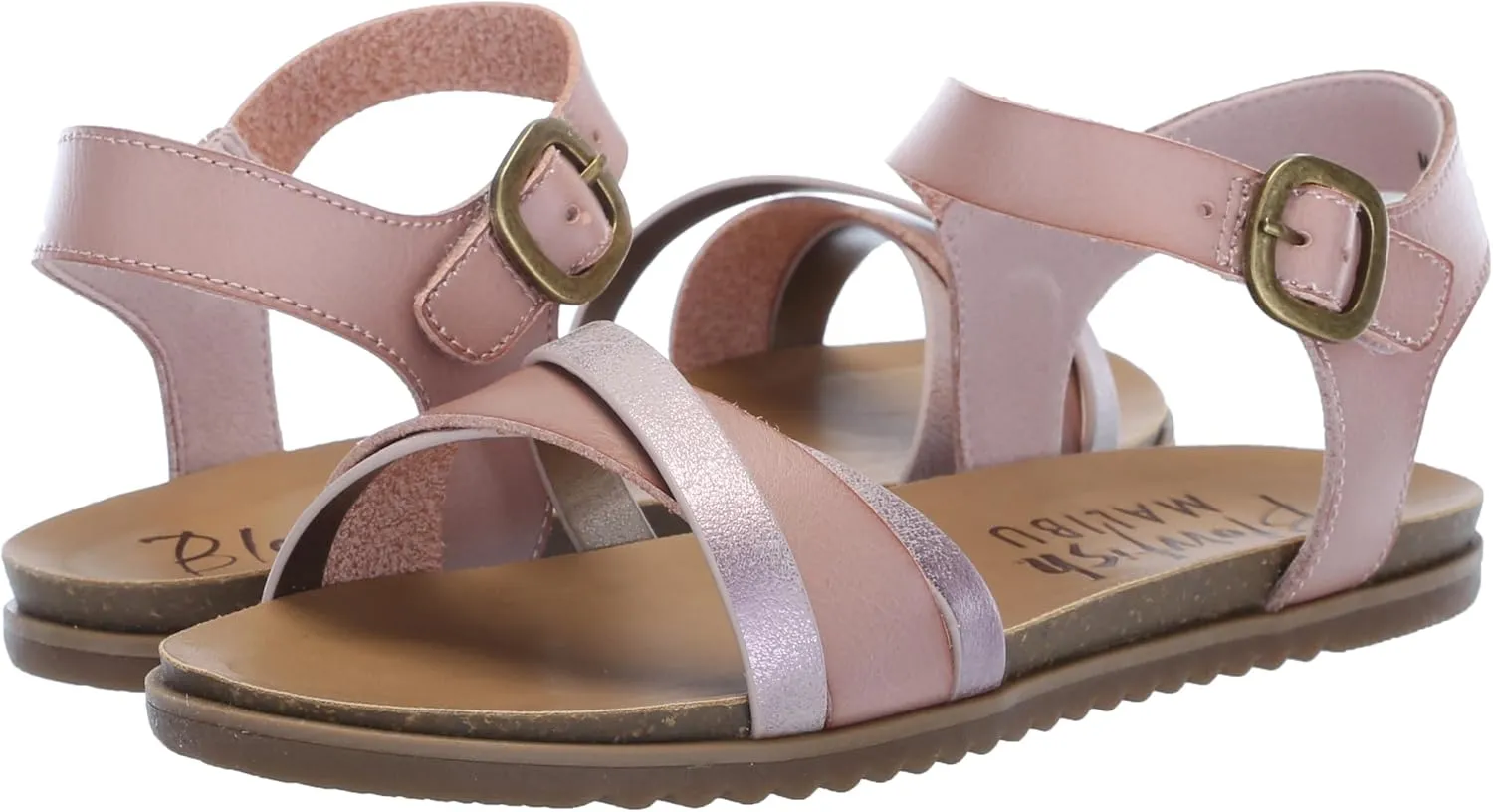 Blowfish Malibu Women's Monti Ankle Strap Sandals Flat