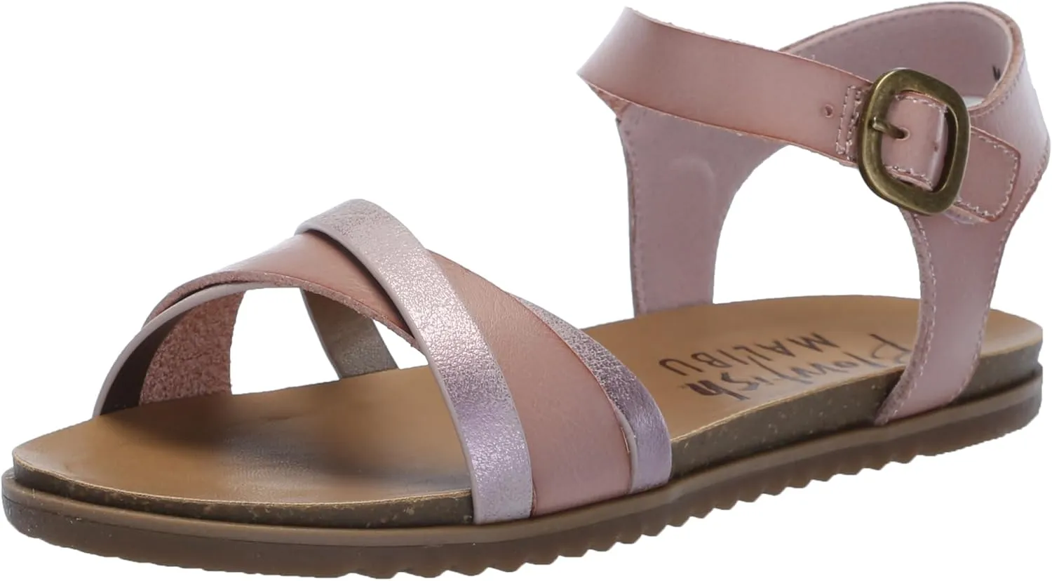 Blowfish Malibu Women's Monti Ankle Strap Sandals Flat