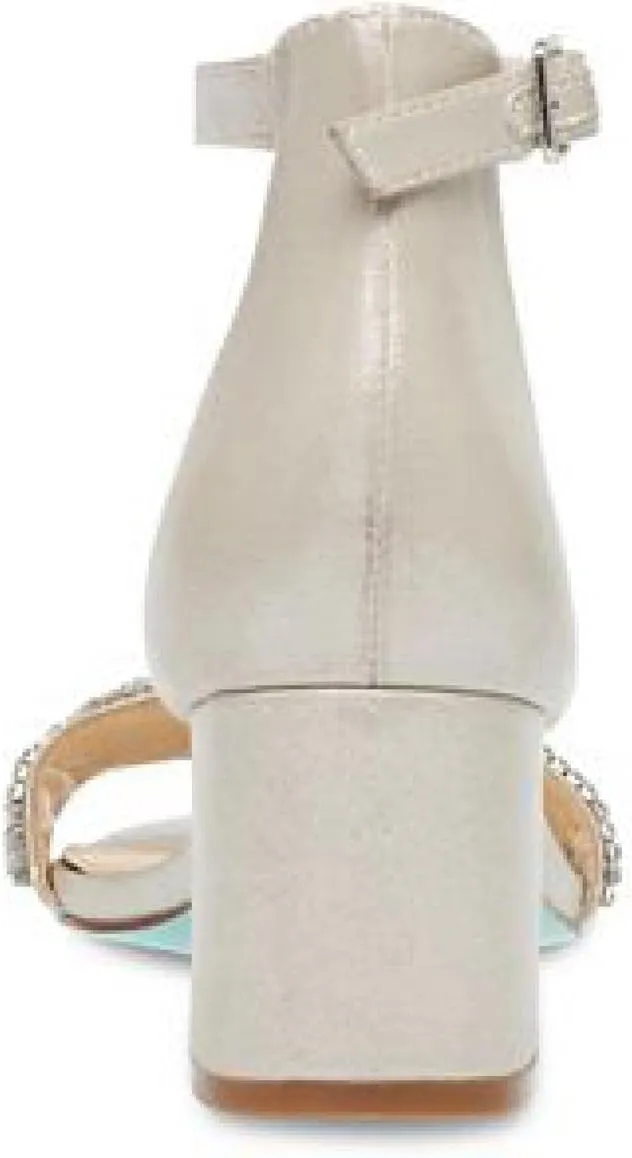 Blue by Betsey Johnson Women's Sb-Mel Heeled Sandal