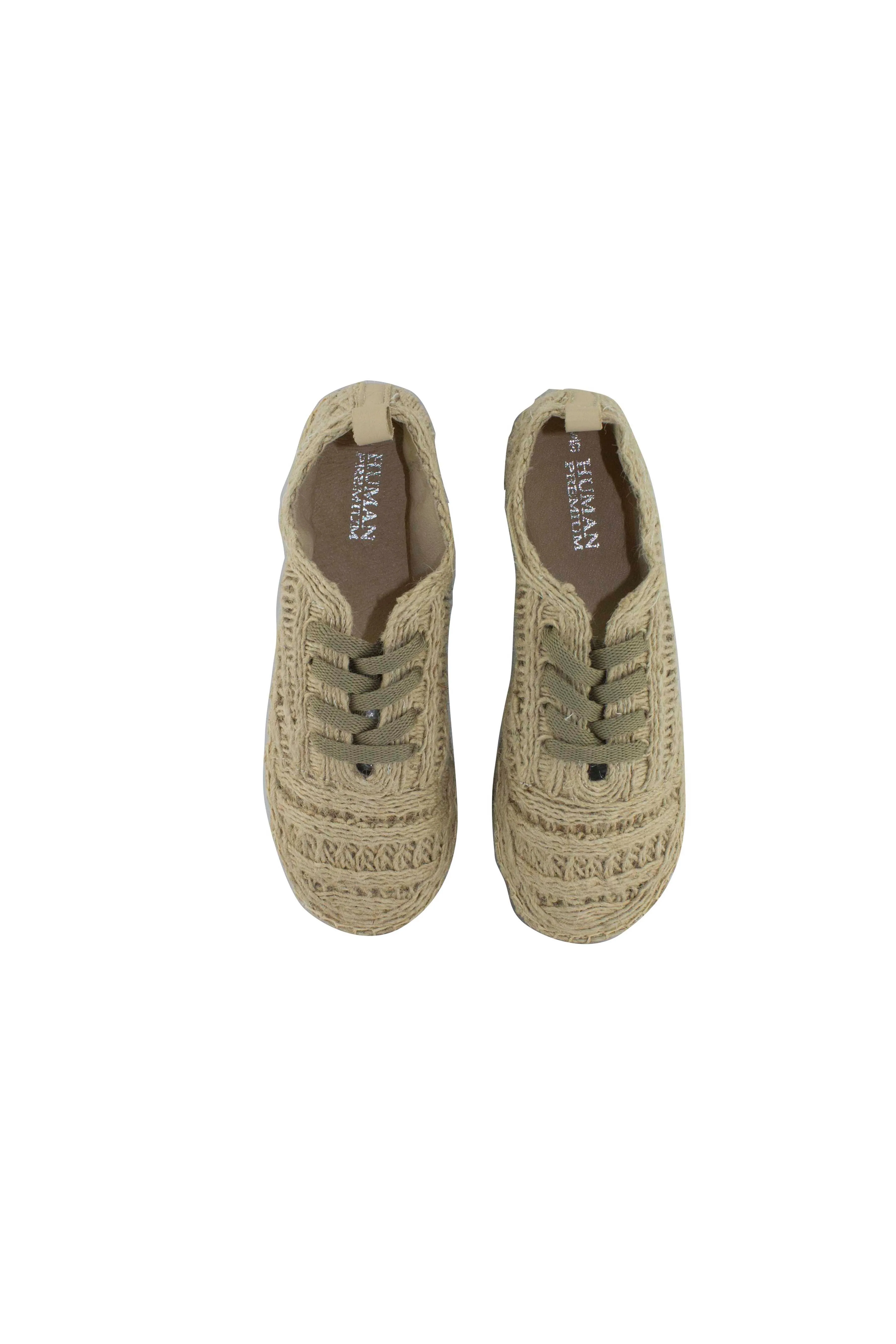 Boho Raffia Casual Shoe Natural