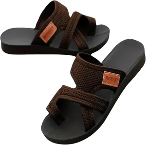 Brahusd Sandals, Breathable Mesh Slide Sandals For Women, Summer Casual Flats Slippers