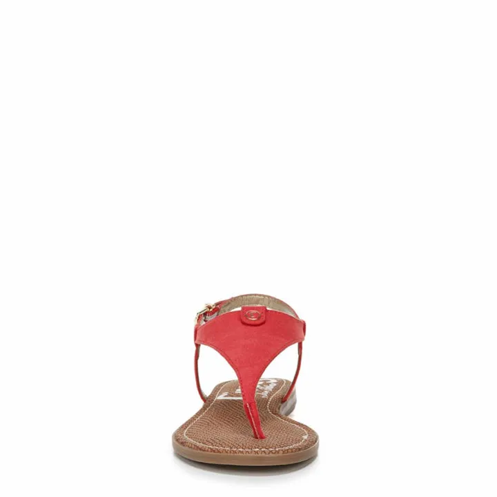 by Sam Circus Style Open Adjustable Savings-packed Edelman Coral Sandal Toe Thong Rave reviews Carolina