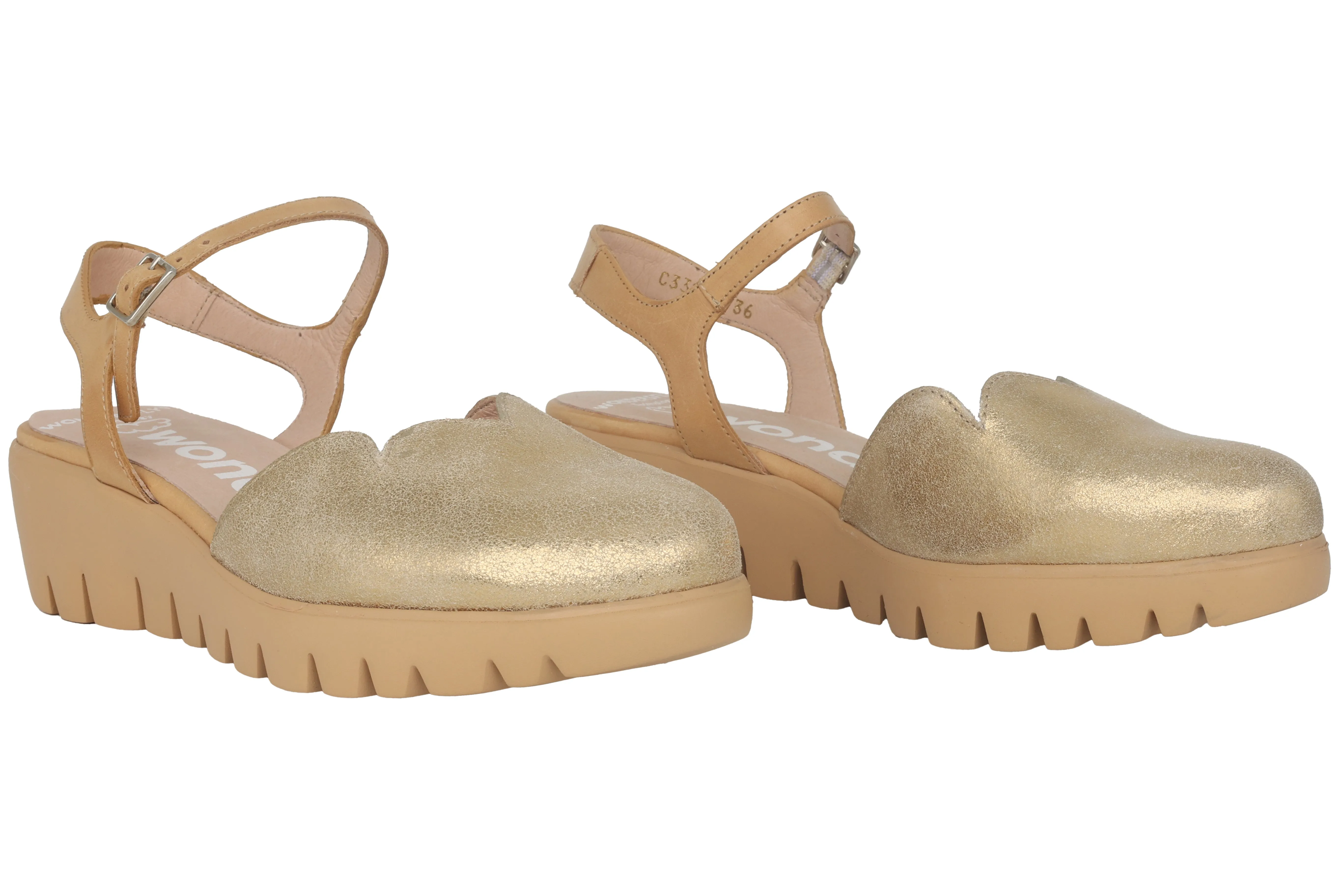 'Caravaca' women's sandal - Gold