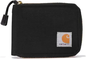 Carhartt Men's B0000237 Nylon Duck Zipper Wallet - One Size Fits All - Black