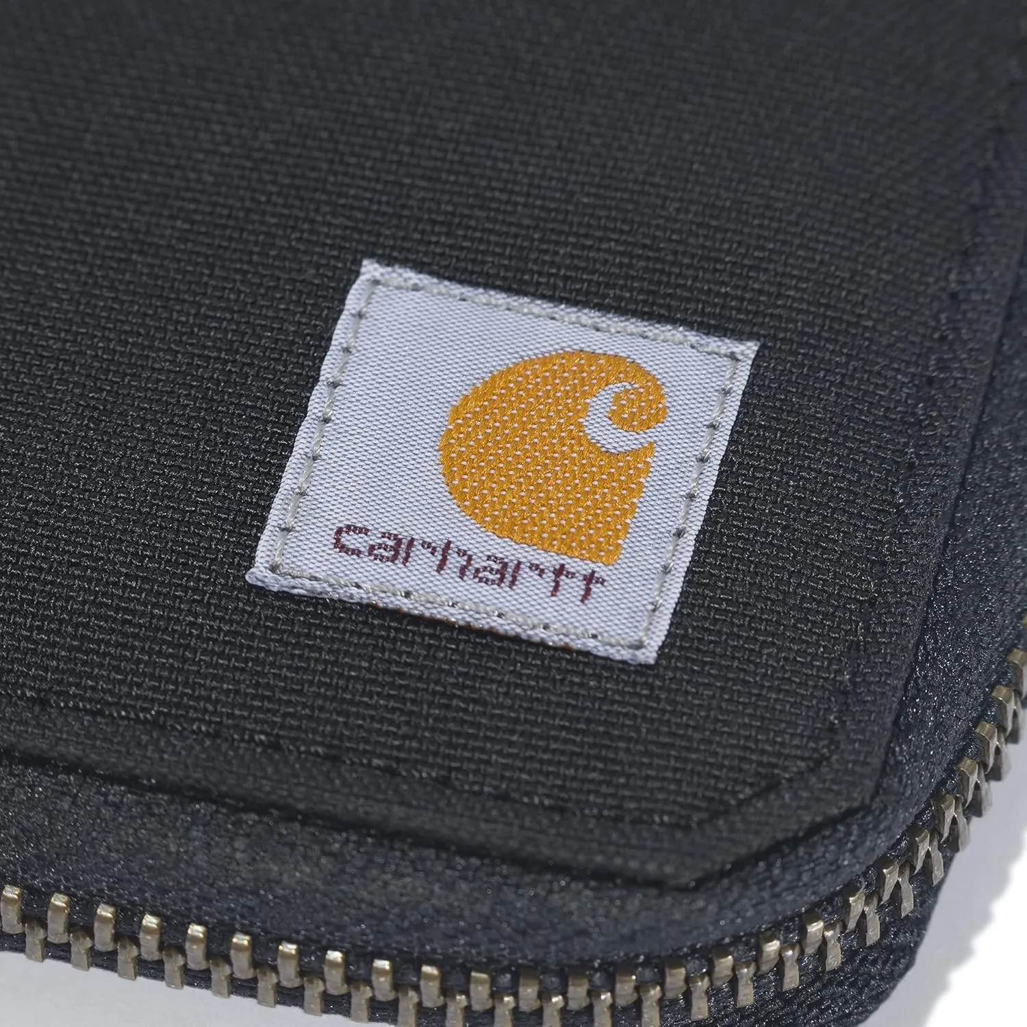 Carhartt Men's B0000237 Nylon Duck Zipper Wallet - One Size Fits All - Black