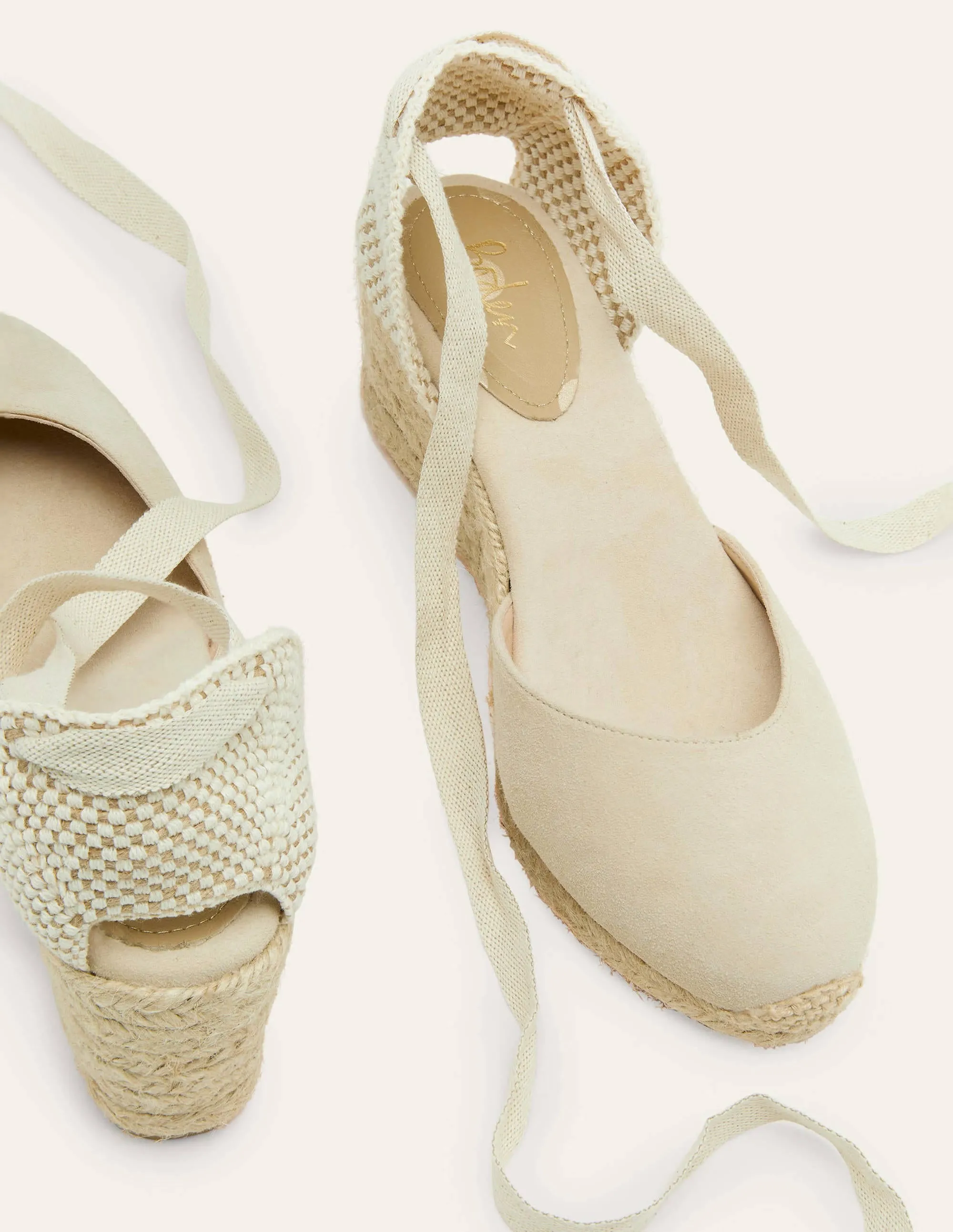 Cassie Espadrille Wedge-Oatmeal