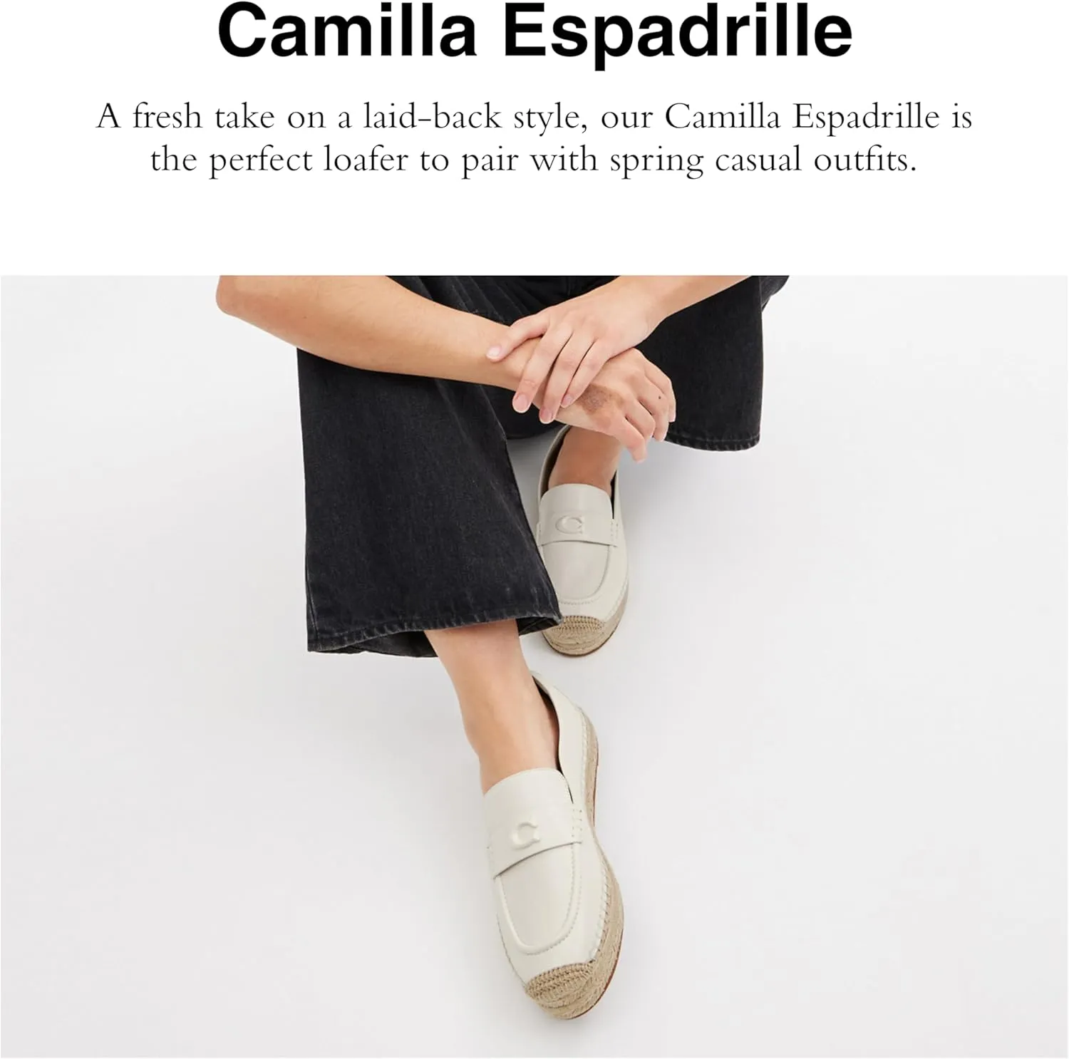Coach Women's Camilla Espadrille Sandal