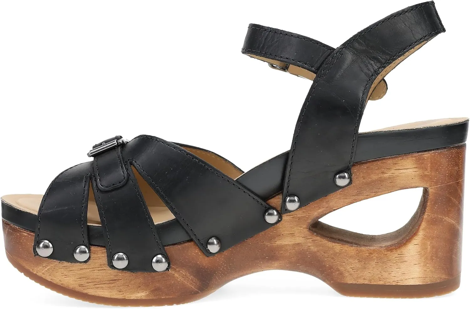 Dansko Alanna Heeled Adjustable Sandal for Women - Hand-Crafted Wooden Outsoles - Memory Foam Footbeds and Rubber Padding for Unparalleled Comfort and Durability