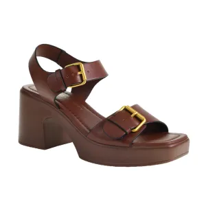 Drew platform sandal